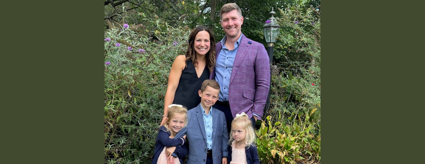 Dr. Lea with family. 