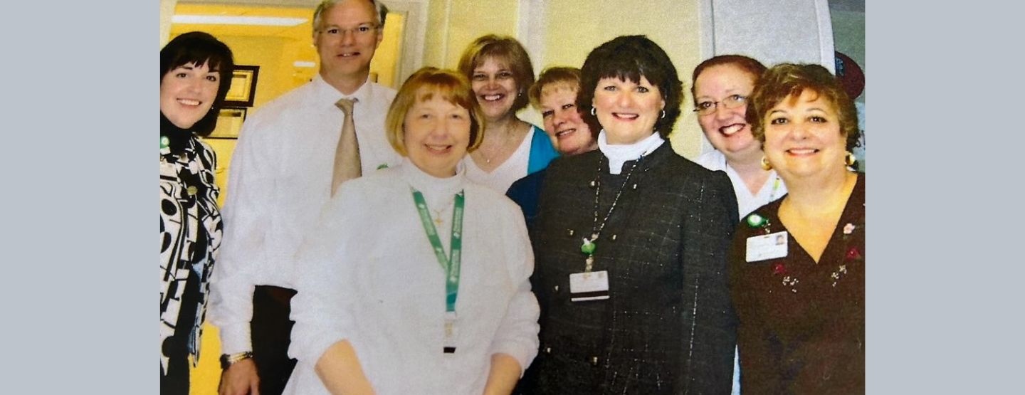 Ellen Klepacz with care team