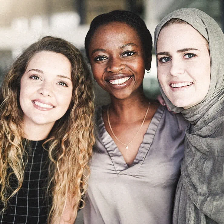Three women