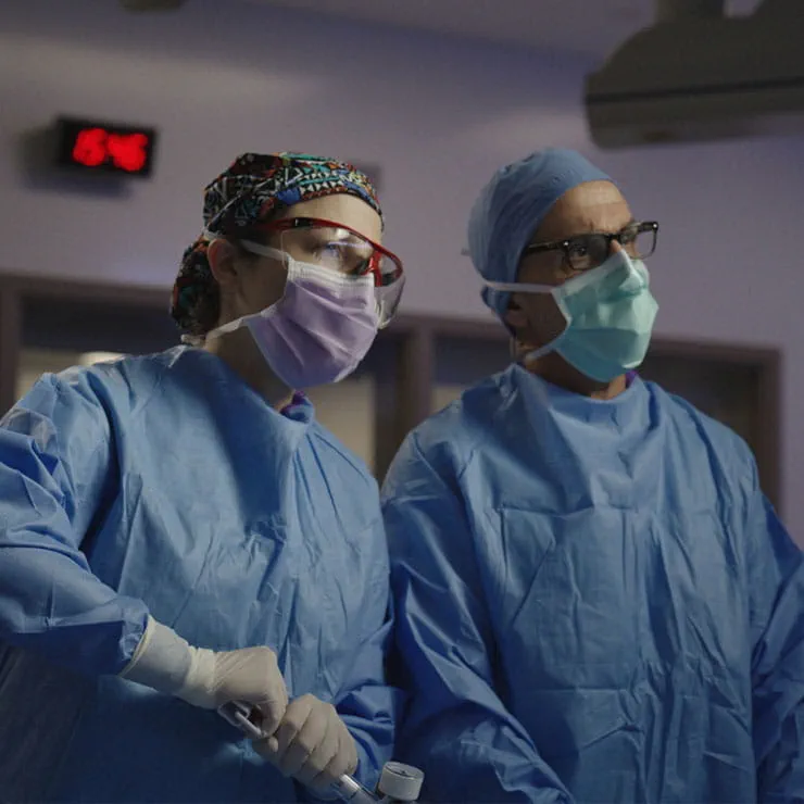 ProMedica physicians perform a clinical procedure