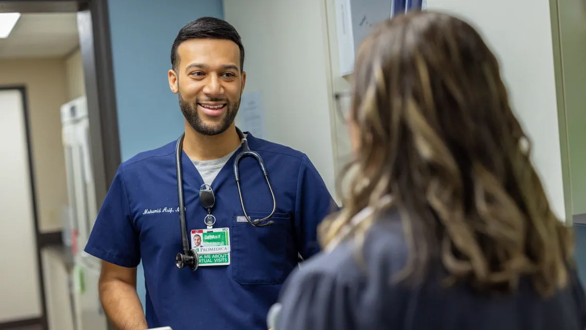 Dr. Asif of ProMedica Physicians Family Medicine Fremont