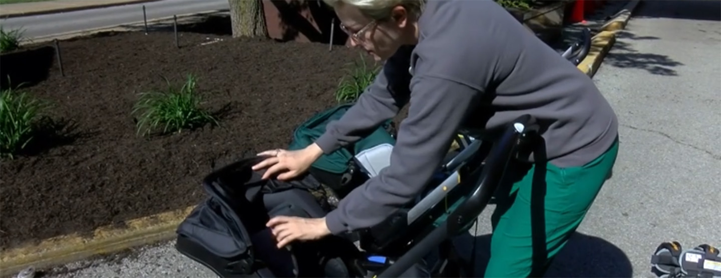 Installing a car seat